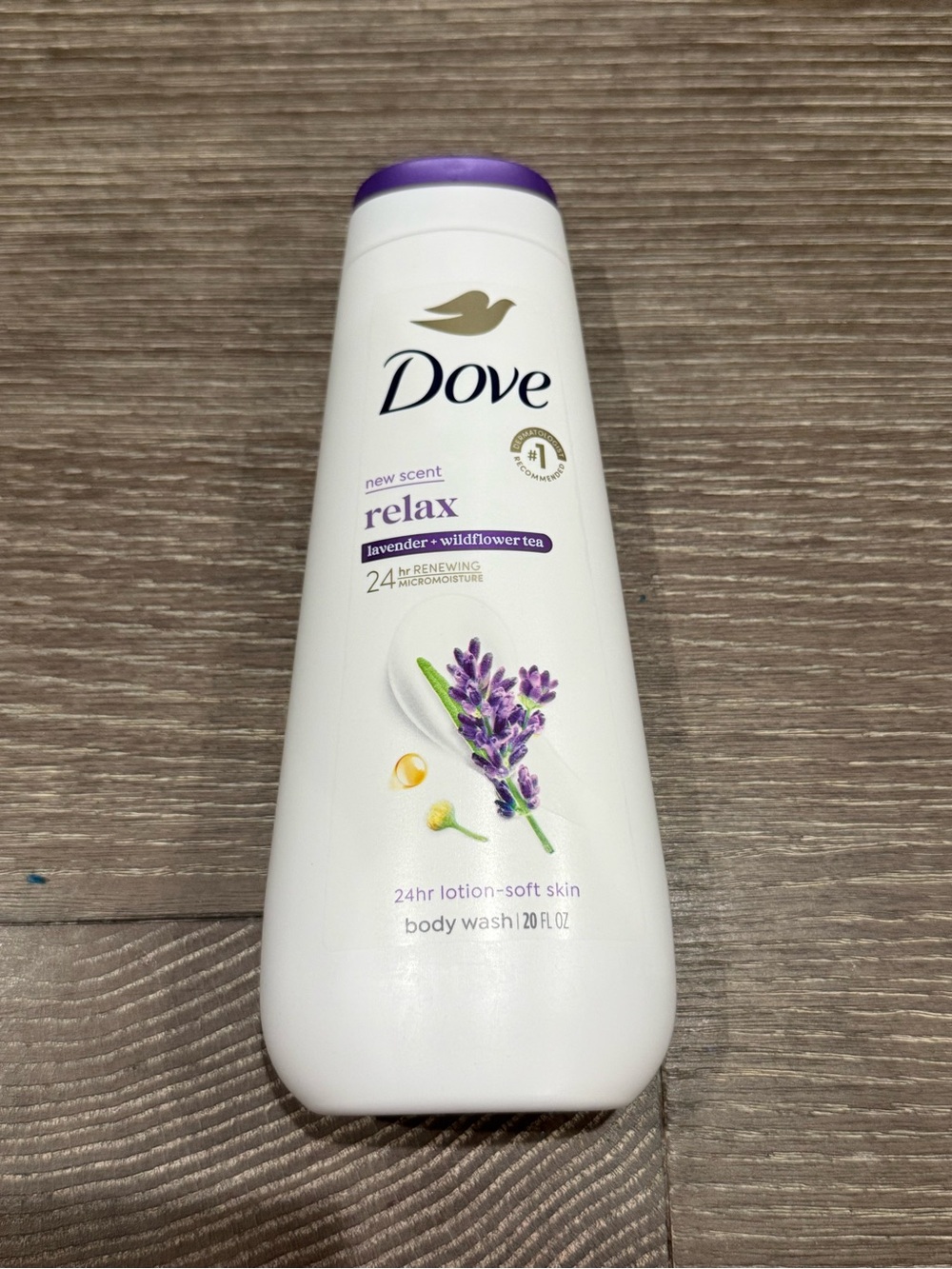 New scent DOVE Lavender and wildflower  Scented Body Wash